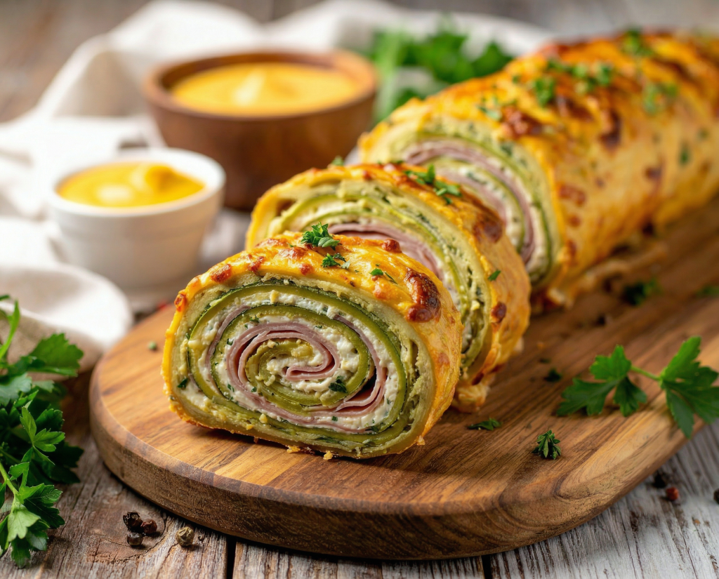 Low-Carb zucchinirolle