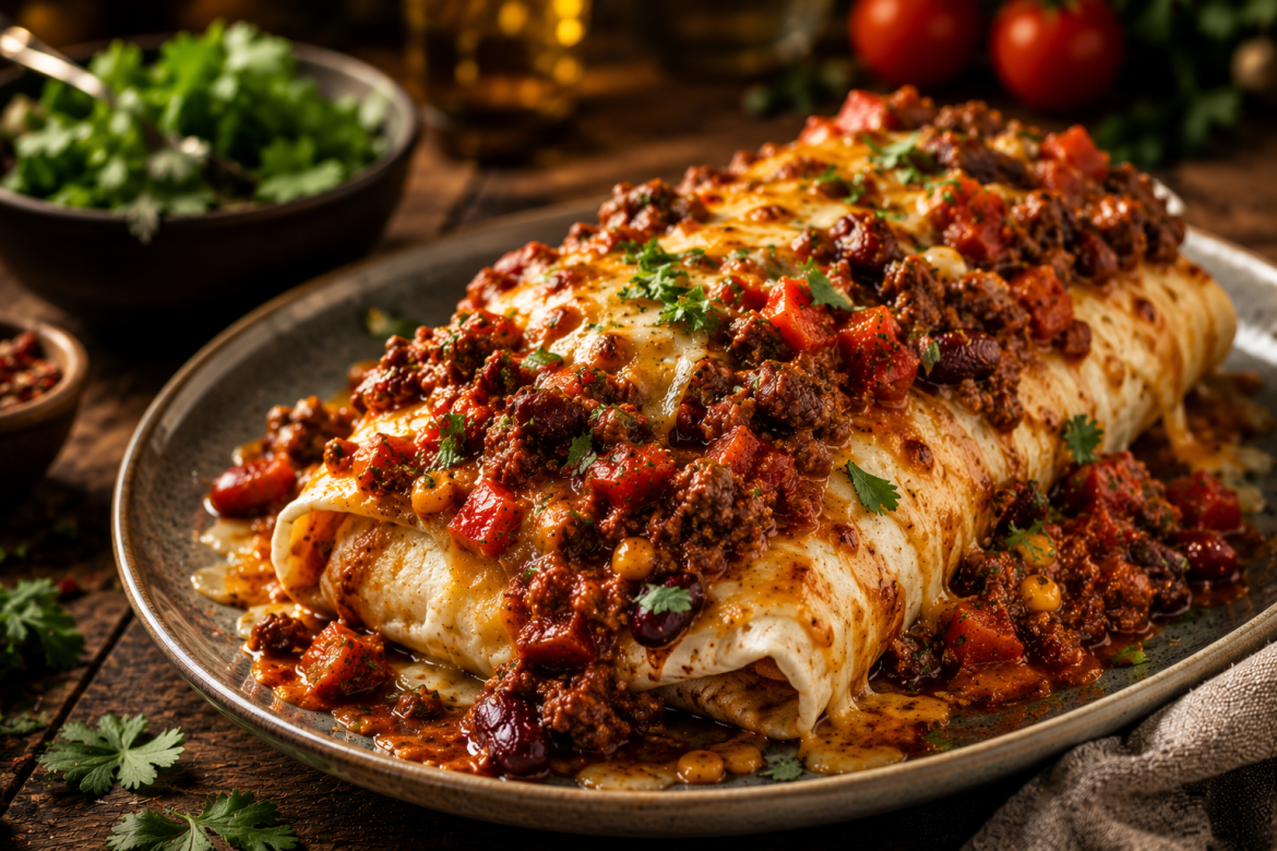 Glutenfreie Chili Con Carne Tortillas