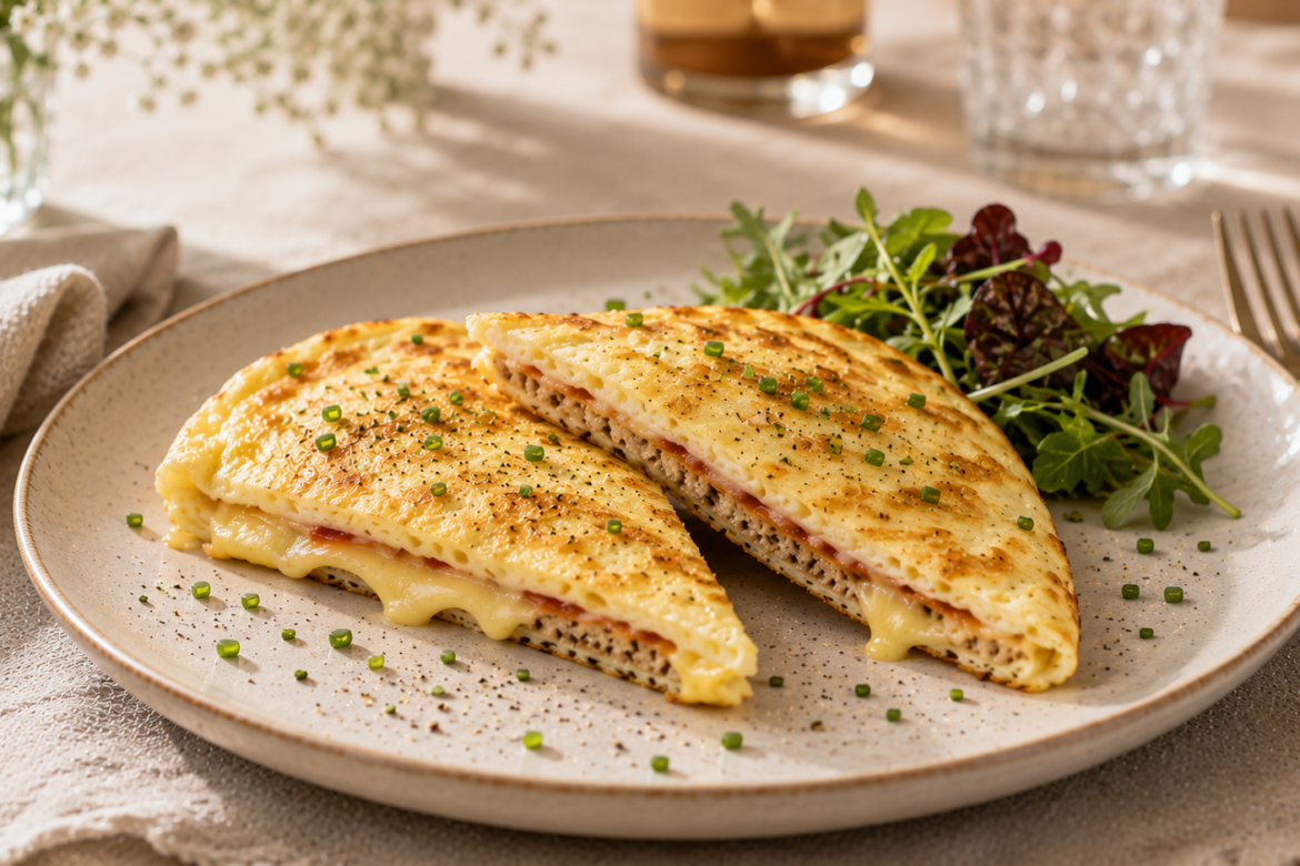 Low Carb Frühstücks-Sandwich
